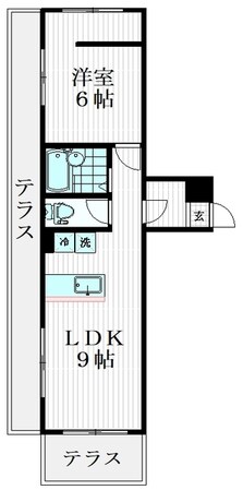 べるべーる高石神の物件間取画像